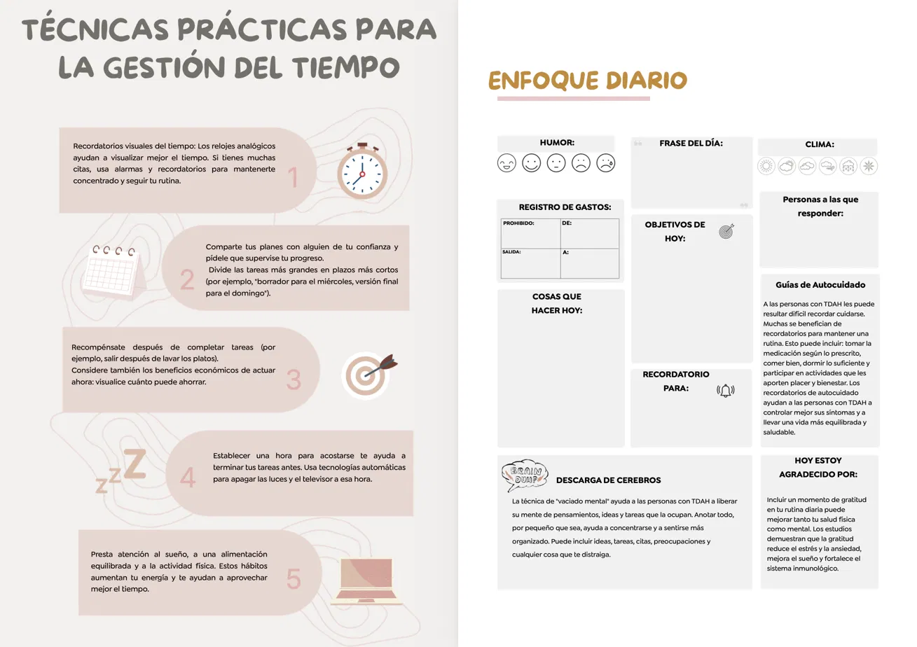 Enfoque Diario – Planificador TDAH